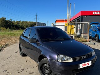 2007 Lada (ВАЗ) Kalina I, синий, 135000 рублей, вид 3