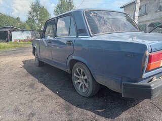 2002 Lada (ВАЗ) 2107, синий, 65000 рублей, вид 5