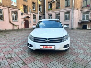 2013 Volkswagen Tiguan I Рестайлинг, белый, 1190000 рублей, вид 4
