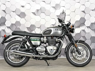 2022 Triumph Bonneville T120, зелёный, 947000 рублей, вид 3