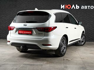 2017 Infiniti QX60 I Рестайлинг, белый, 2350000 рублей, вид 4