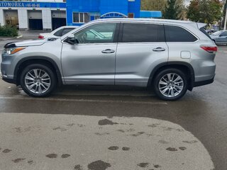 2014 Toyota Highlander III (XU50), серебристый, 2950000 рублей, вид 5