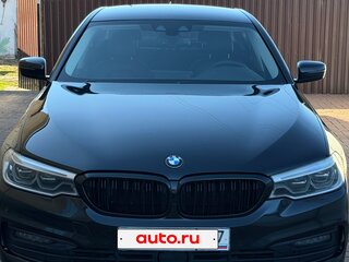2020 BMW 5 серии 520i VII (G30/G31/G38), чёрный, 3250000 рублей, вид 3