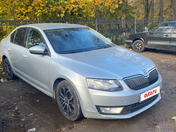 2013 Skoda Octavia III (A7), серебристый, 690000 рублей - вид 1
