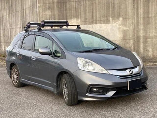 2013 Honda Fit Shuttle I Рестайлинг, серый, 750000 рублей, вид 4