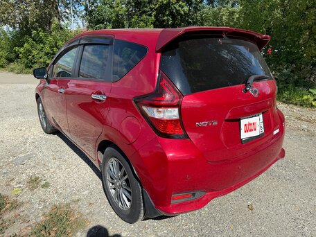 2019 Nissan Note II Рестайлинг, красный, 1190000 рублей, вид 4