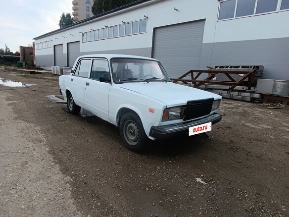 2007 Lada (ВАЗ) 2107, белый - вид 1
