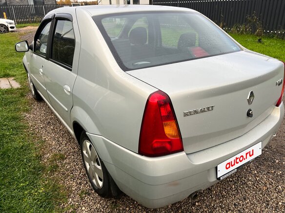 2009 Renault Logan I, серый, 418000 рублей - вид 3