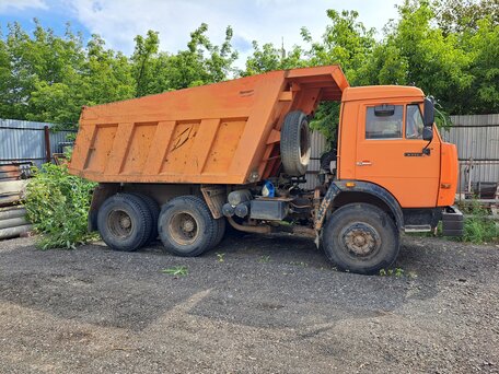 2008 КамАЗ 65115, красный, 1700000 рублей, вид 3