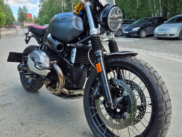 2019 BMW R Nine T Scrambler, серый, 1750000 рублей - вид 11