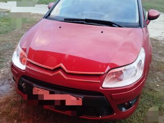 2009 Citroen C4 I Рестайлинг, красный, 400000 рублей, вид 1