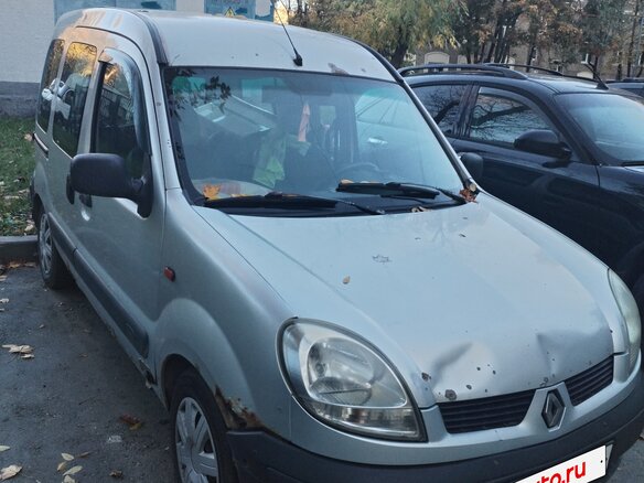 2005 Renault Kangoo I Рестайлинг, серый, 182000 рублей