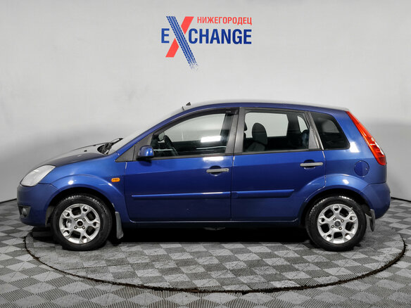 2007 Ford Fiesta Mk5, синий, 240000 рублей - вид 7