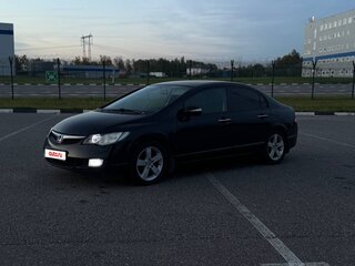 2008 Honda Civic VIII, чёрный, 485000 рублей, вид 2