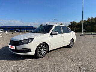2020 Lada (ВАЗ) Granta I Рестайлинг, белый, 650000 рублей, вид 1