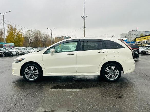 2010 Honda Stream II Рестайлинг, белый, 1279000 рублей - вид 9