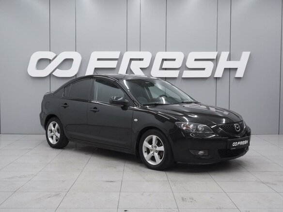 2006 Mazda 3 I (BK) Рестайлинг, чёрный, 725000 рублей