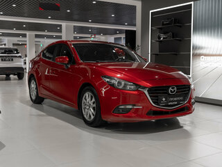 2018 Mazda 3 III (BM) Рестайлинг, красный, 1650000 рублей, вид 2