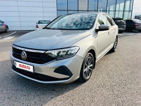 2020 Volkswagen Polo VI, серый, 1290000 рублей, вид 2