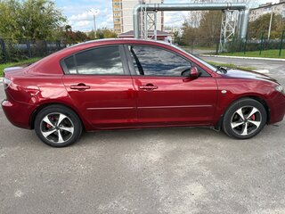 2008 Mazda 3 I (BK) Рестайлинг, красный, 499990 рублей, вид 3