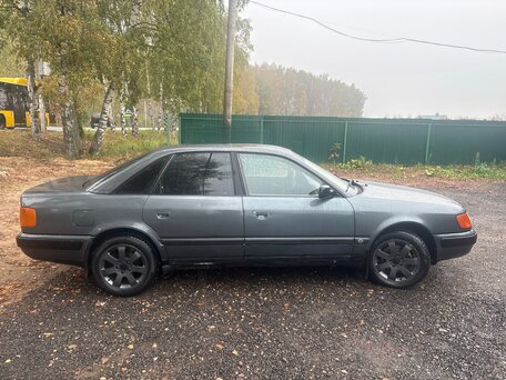 1991 Audi 100 IV (C4), синий, 300000 рублей, вид 4