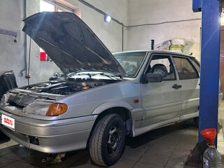 2007 Lada (ВАЗ) 2115, серебристый, 55000 рублей, вид 1