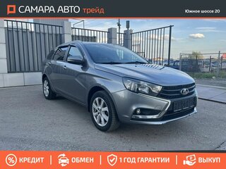2020 Lada (ВАЗ) Vesta SW I, серый, 714000 рублей, вид 3