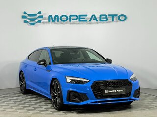 2020 Audi A5 Sportback 45 TFSI II (F5) Рестайлинг, голубой, 4590000 рублей, вид 3