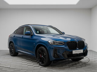 2025 BMW X4 20i II (G02) Рестайлинг, синий, 8690000 рублей, вид 5