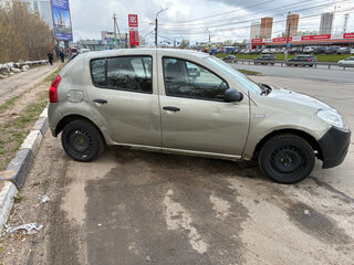 2013 Renault Sandero I, бежевый, 250000 рублей, вид 2