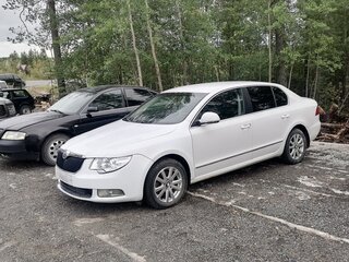 2009 Skoda Superb DSG II, белый, 430000 рублей, вид 1