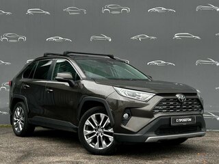 2022 Toyota RAV4 V (XA50), коричневый, 2798400 рублей, вид 3