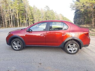 2021 Renault Logan Stepway II Рестайлинг, пурпурный, 1257982 рублей, вид 3