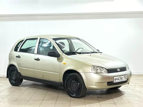 2008 Lada (ВАЗ) Kalina I, жёлтый, 159000 рублей, вид 1
