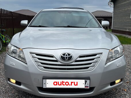 2008 Toyota Camry VI (XV40), серебристый, 990000 рублей, вид 2