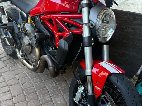 2017 Ducati Monster 821, красный, 722722 рублей, вид 2