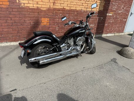 2001 Yamaha XVS1100, чёрный, 440000 рублей, вид 4