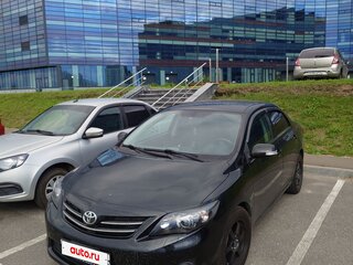 2012 Toyota Corolla X (E140, E150) Рестайлинг, чёрный, 1300000 рублей, вид 2