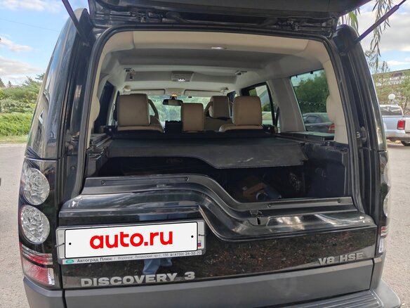 2008 Land Rover Discovery III, чёрный, 1380000 рублей - вид 5