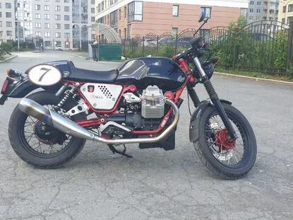 2012 Moto Guzzi V 7, чёрный, 520000 рублей