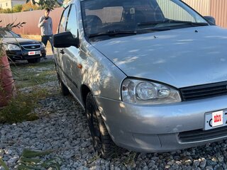 2007 Lada (ВАЗ) Kalina I, серебристый, 125000 рублей, вид 3