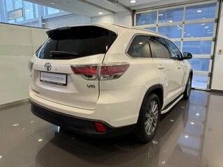 2014 Toyota Highlander III (XU50), белый, 2740000 рублей, вид 4