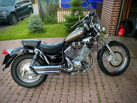 1999 Yamaha XV535 Virago, чёрный, 399990 рублей, вид 1