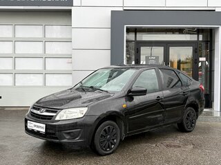 2017 Lada (ВАЗ) Granta I, чёрный, 495000 рублей, вид 1