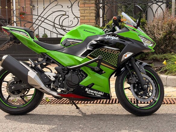 2020 Kawasaki Ninja 400, зелёный, 530000 рублей - вид 11