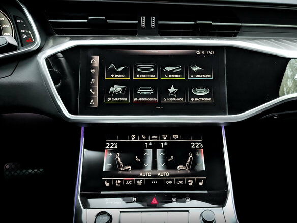 2021 Audi A6 45 TFSI V (C8), белый, 4150000 рублей - вид 14