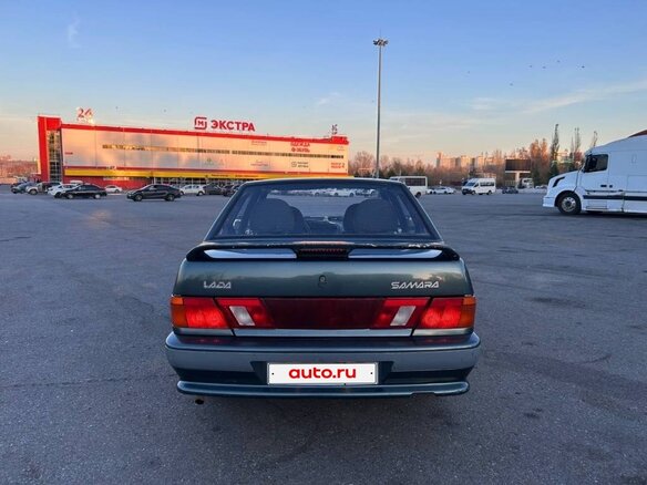 2006 Lada (ВАЗ) 2115, зелёный, 200000 рублей - вид 3