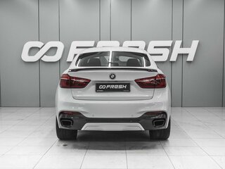 2015 BMW X6 50i II (F16), белый, 3850000 рублей, вид 4