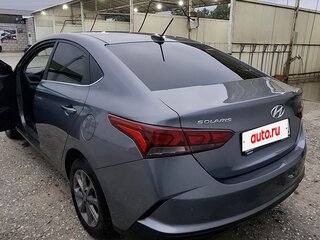 2020 Hyundai Solaris II Рестайлинг, серый, 1190000 рублей, вид 2