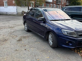 2015 Lada (ВАЗ) Granta Sport I, синий, 545000 рублей, вид 2